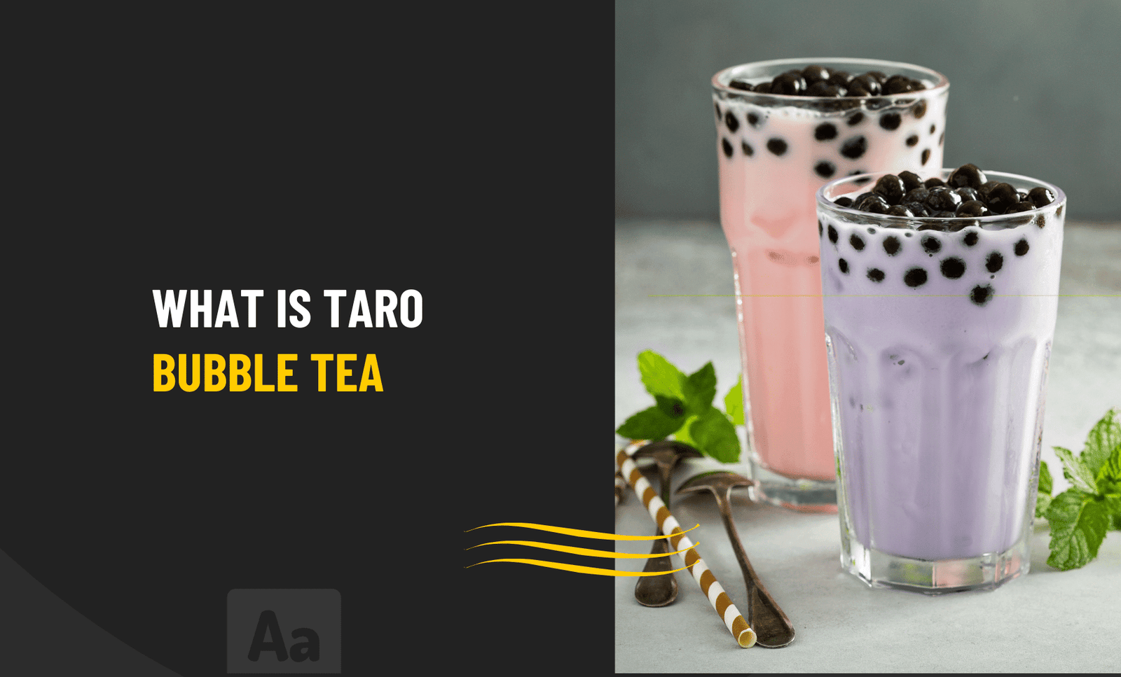What Is Taro Bubble Tea