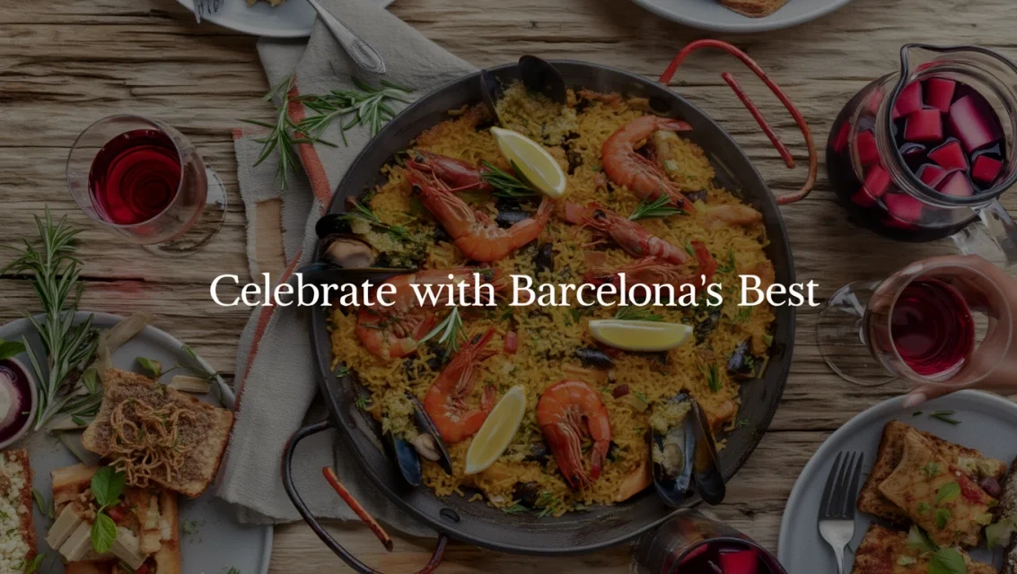 Celebrate with Barcelona’s Best: Contact Us Now