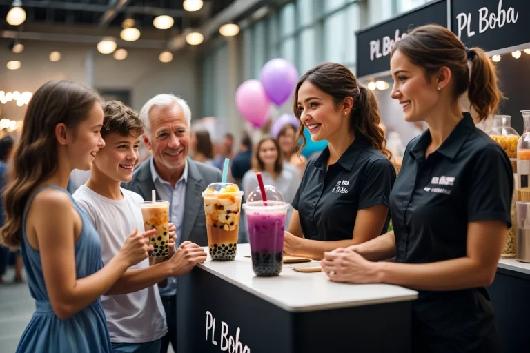 Bubble Tea Catering for Birthday Parties