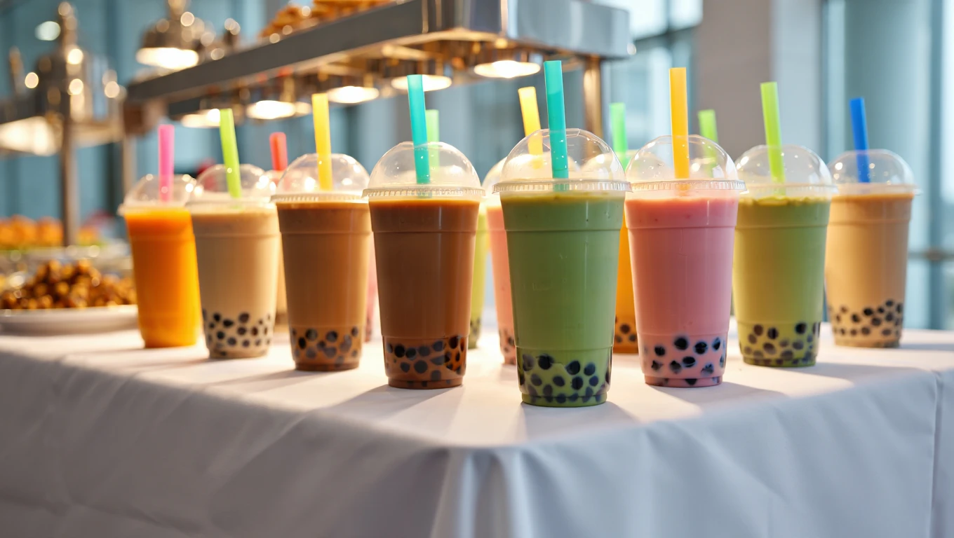 Why choose pearl lemon bubble tea catering services?