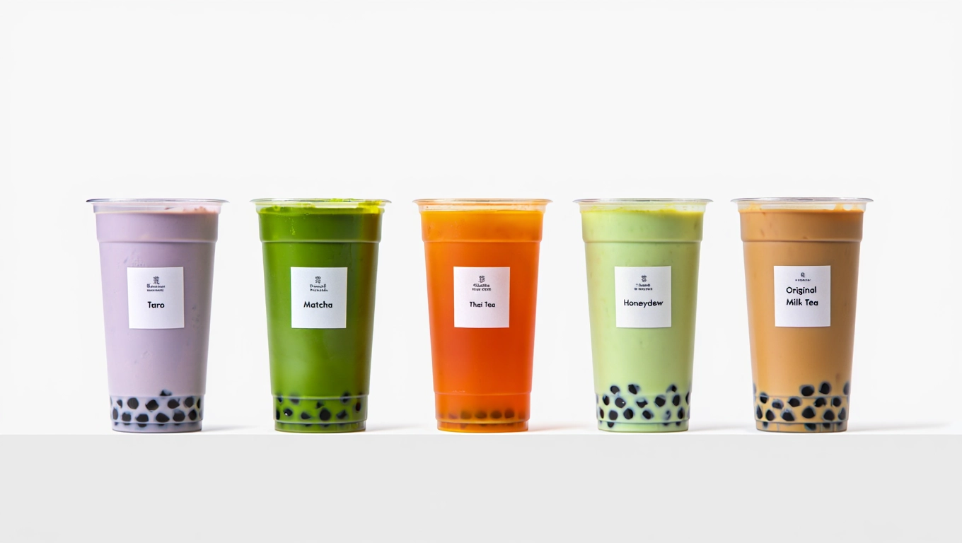 What About Fancy Colored Bubbles for Bubble Tea?