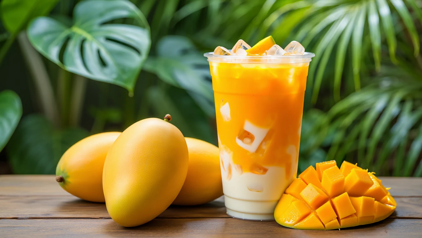 Mango Milk Tea