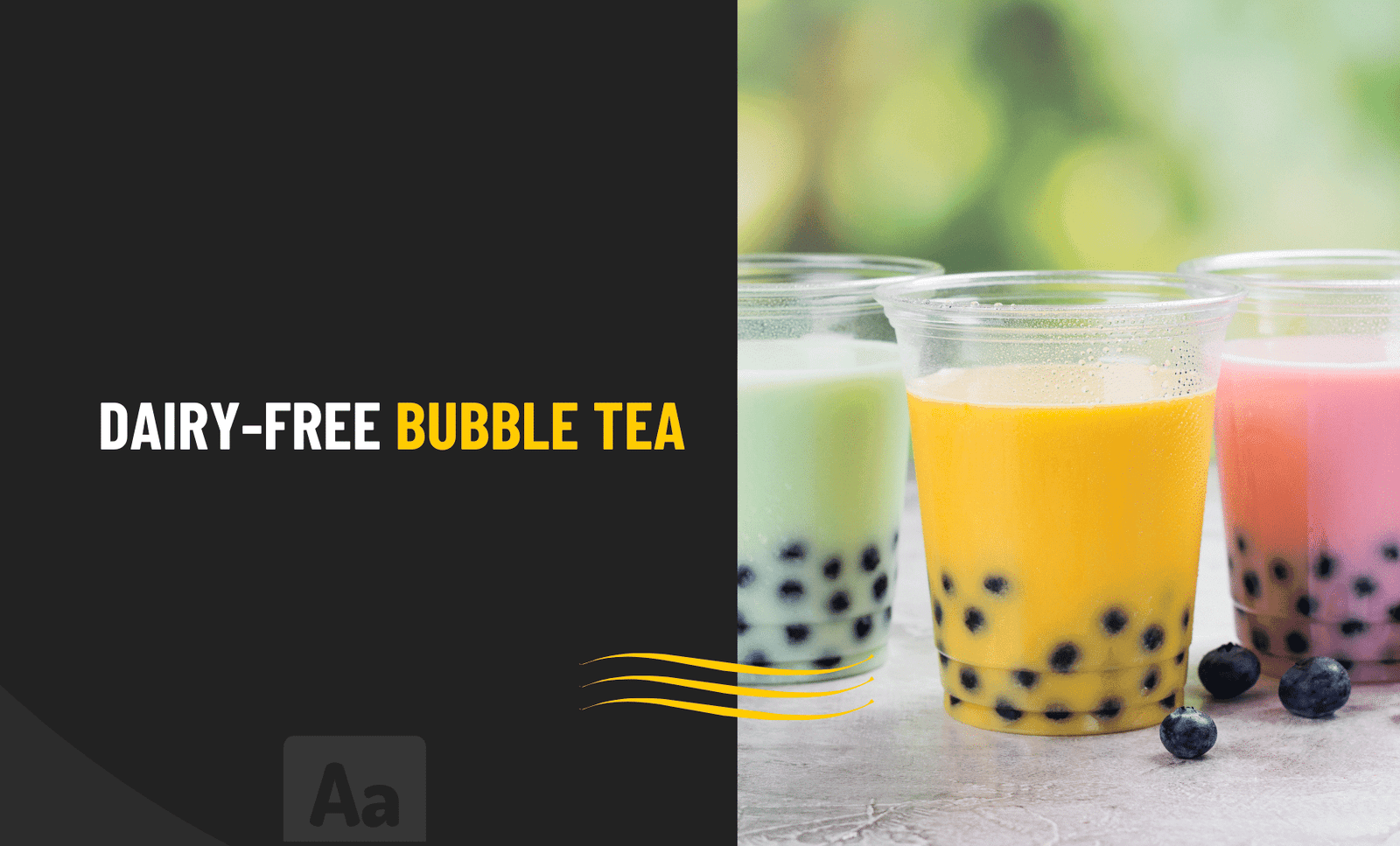 Dairy-Free Bubble Tea