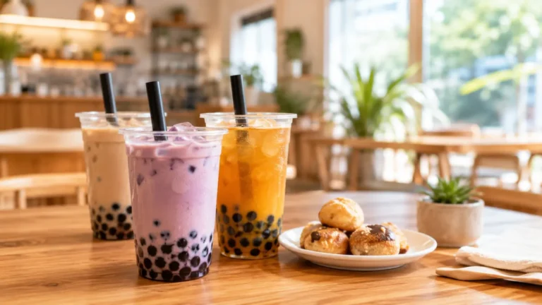 Pearl Lemon Boba Drinks