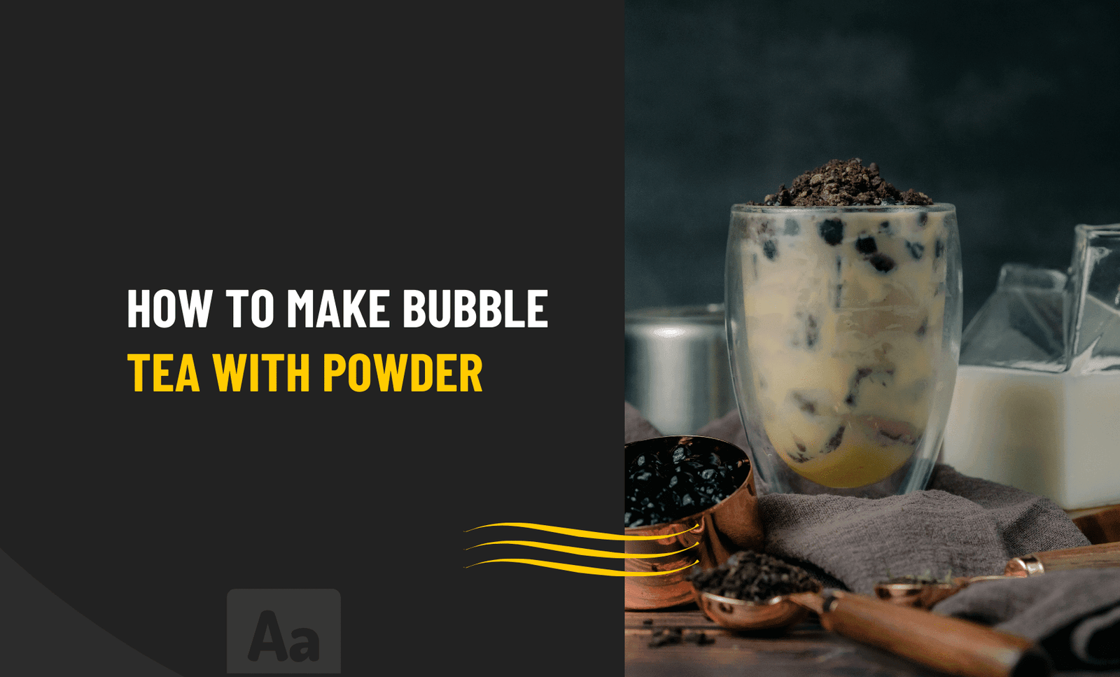 How To Make Bubble Tea With Powder