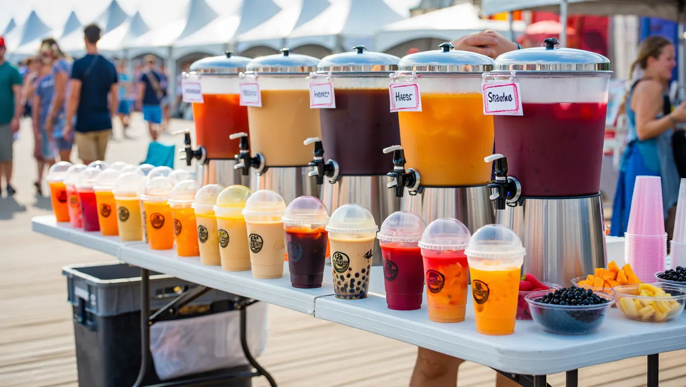 Bubble Tea Catering Soho for Private Events