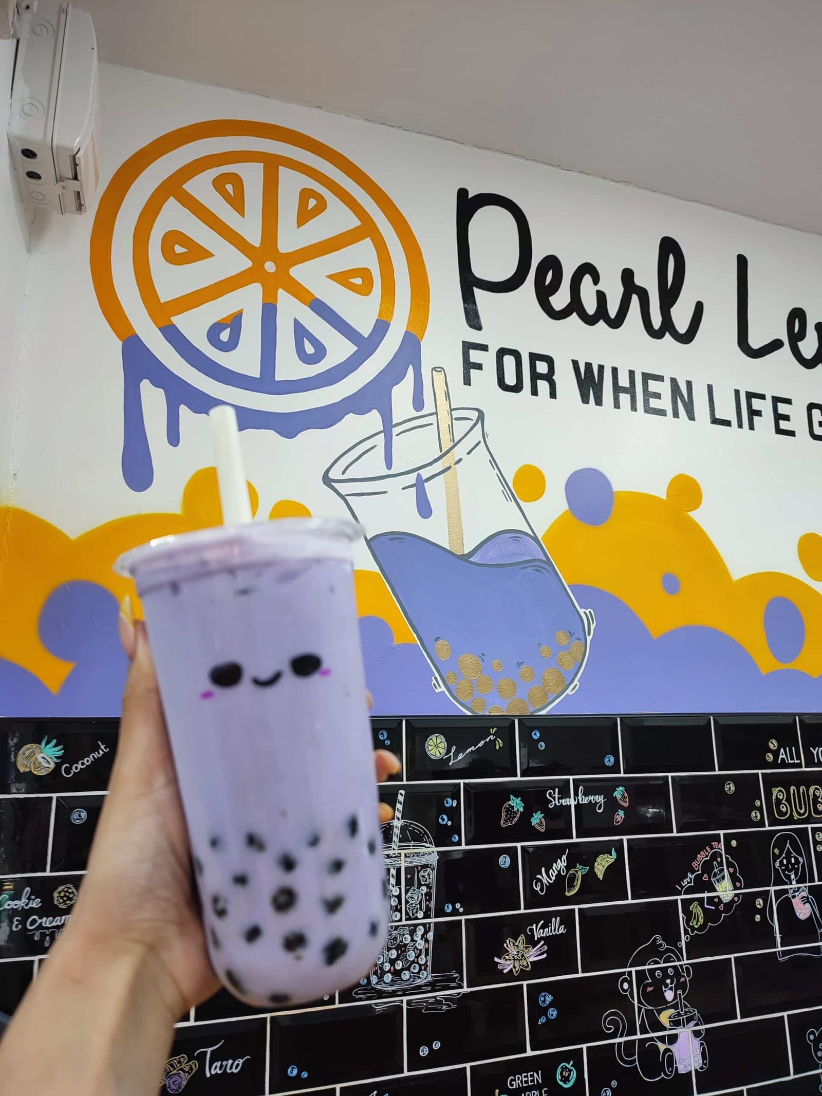 pearl lemon bubble tea training