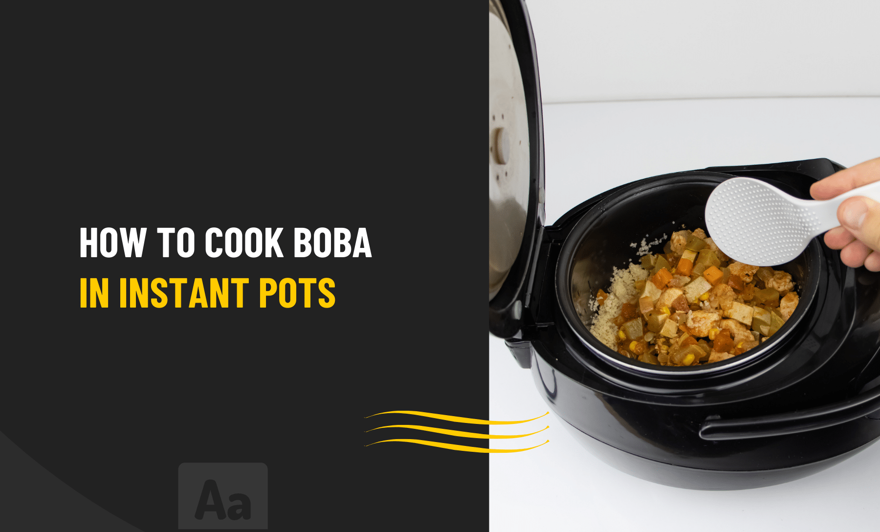 Instant Pot Boba Tea - DadCooksDinner