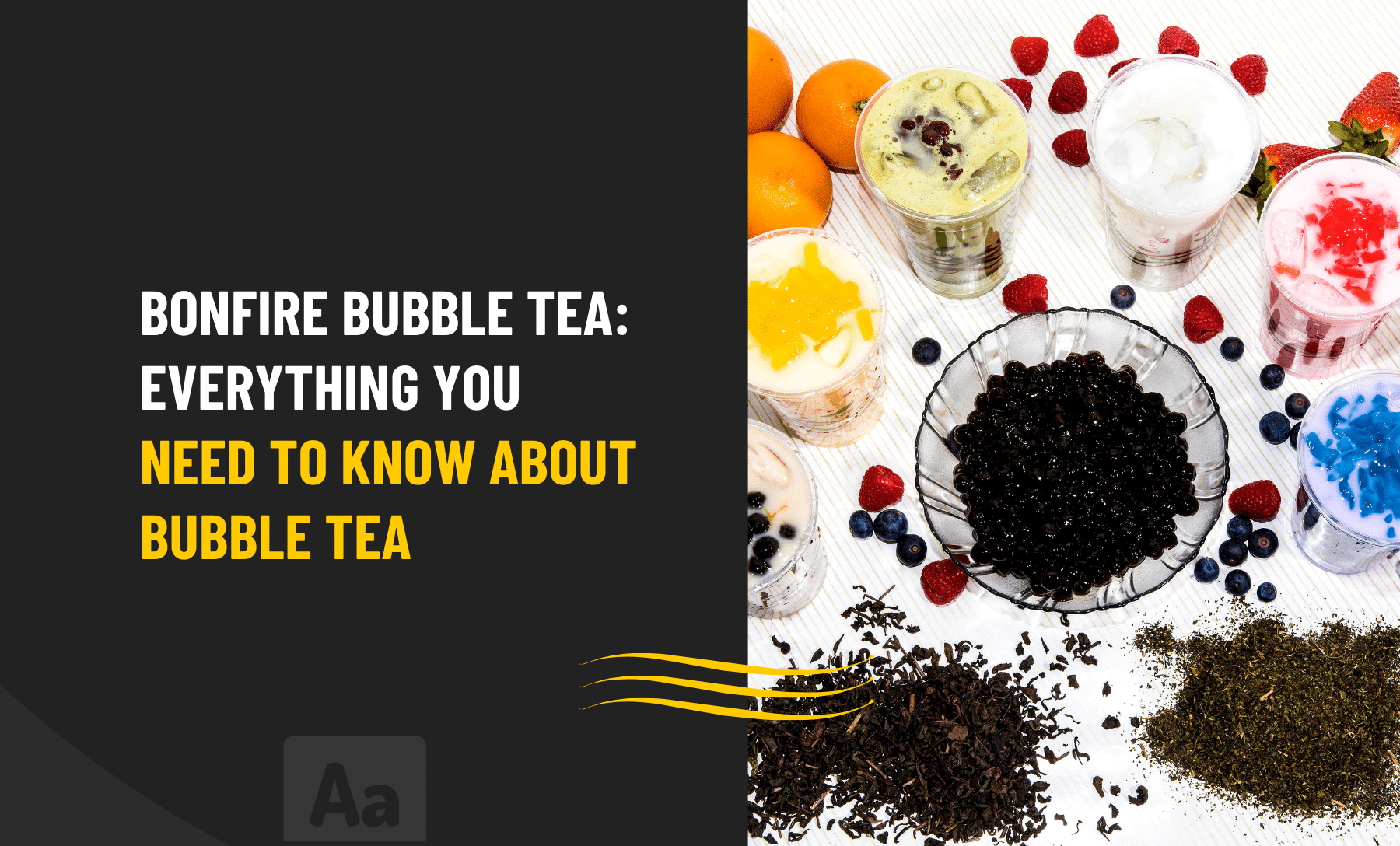 Everything you need to know about bubble tea