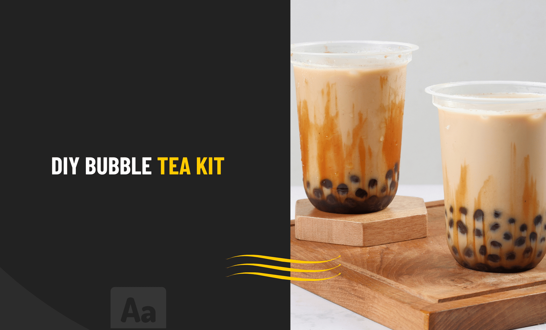 Locca Boba Tea Kit, The Classic, Premium Bubble Tea