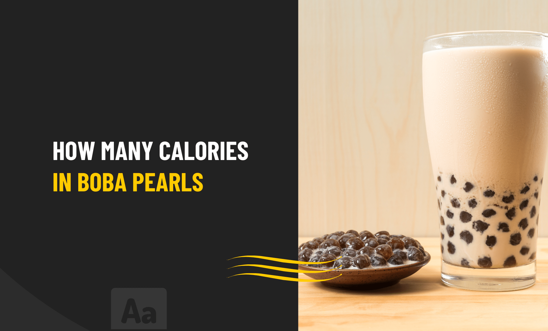 How many Calories in Boba Pearls