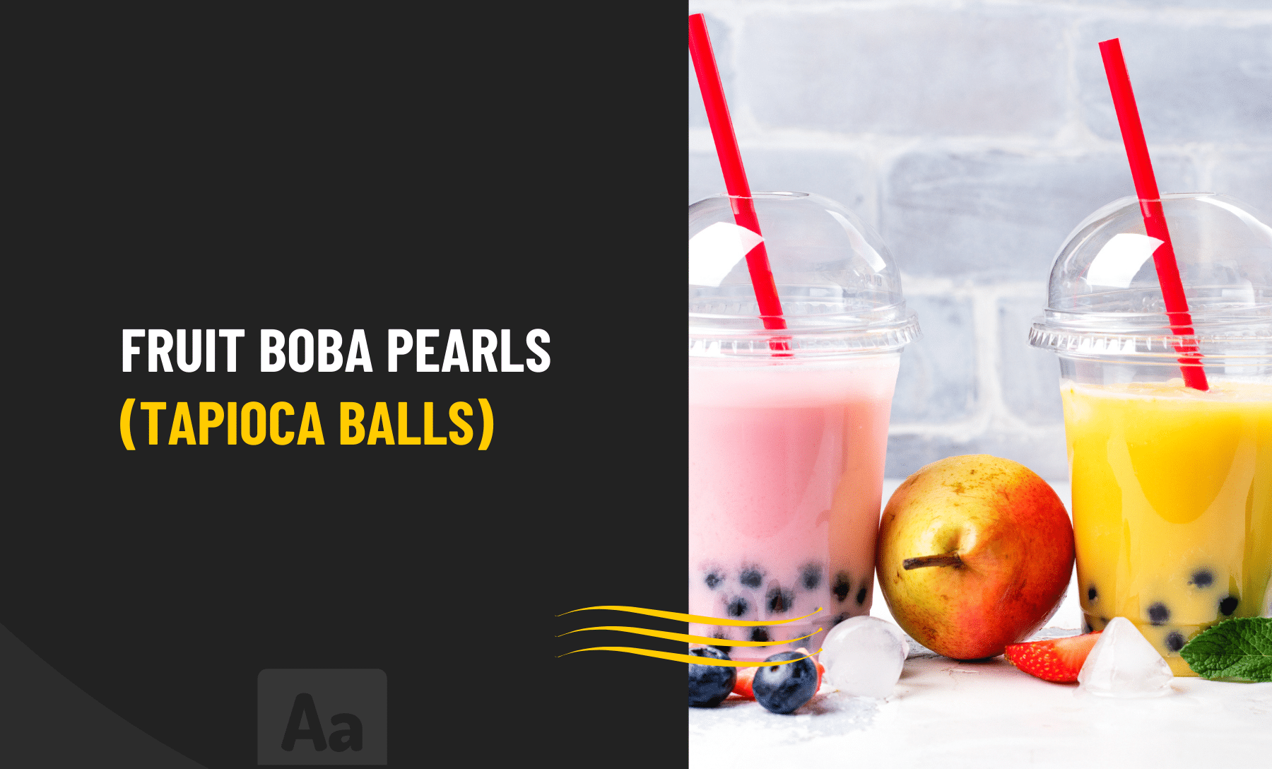 Fruit Boba Pearls