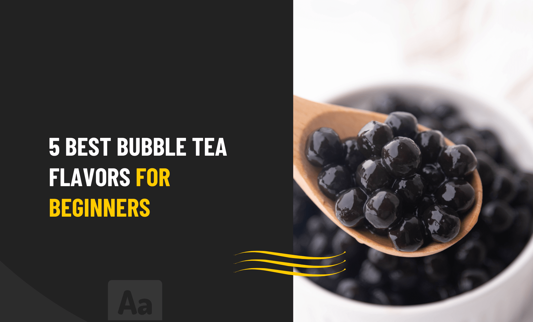 Bubble Tea Flavours for Beginners