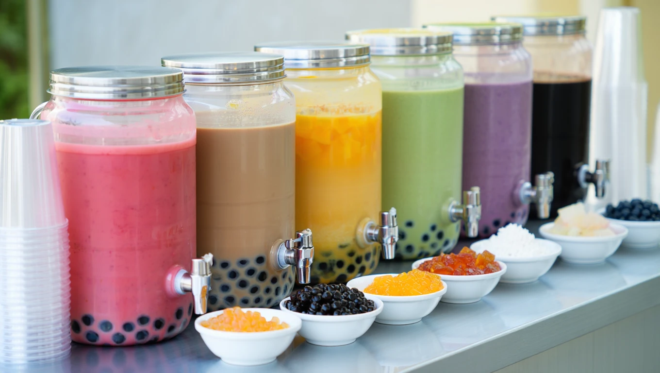 Bubble Tea Catering for Anniversaries