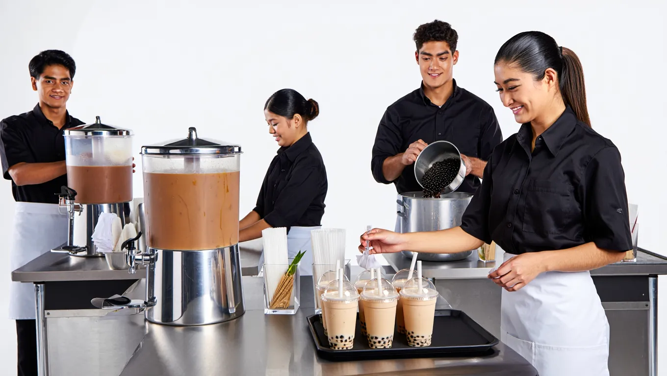 Custom Bubble Tea Catering Services