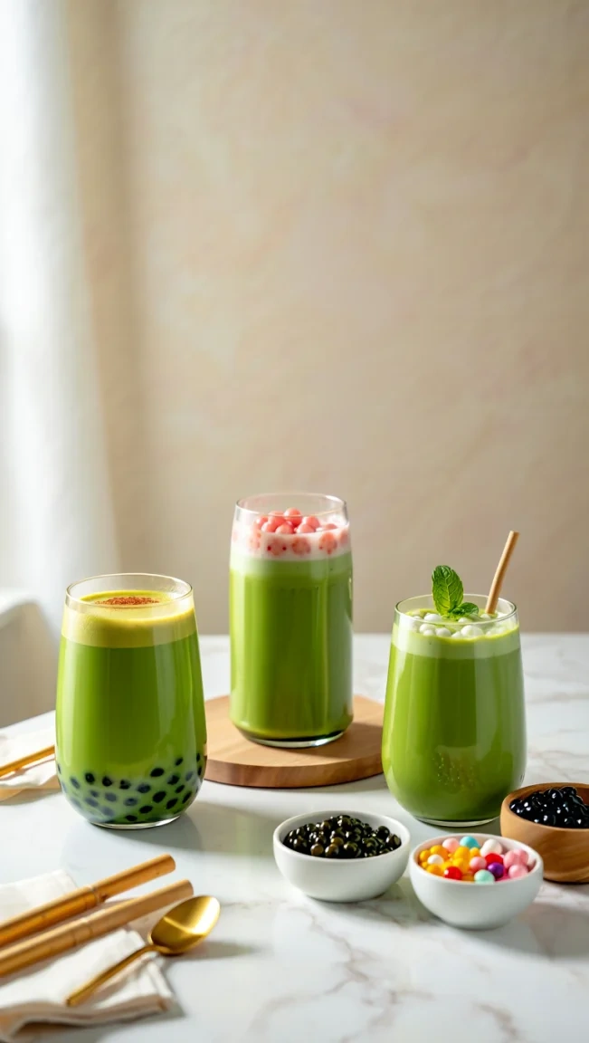 Delight in Our Signature Matcha Tea