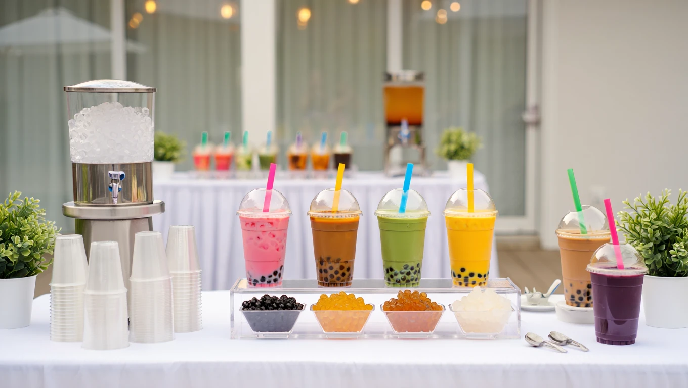 Exceptional Bubble Tea Catering in Warsaw, Poland