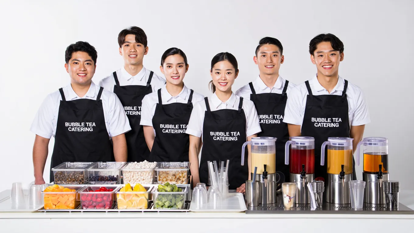 Our Bubble Tea Catering Services in bratislava