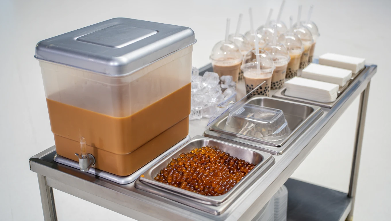 bubble tea cataering for Festivals and Public Events