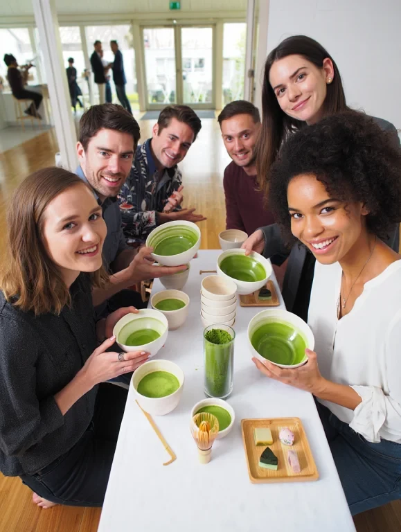 matcha tea catering unique experience with friends