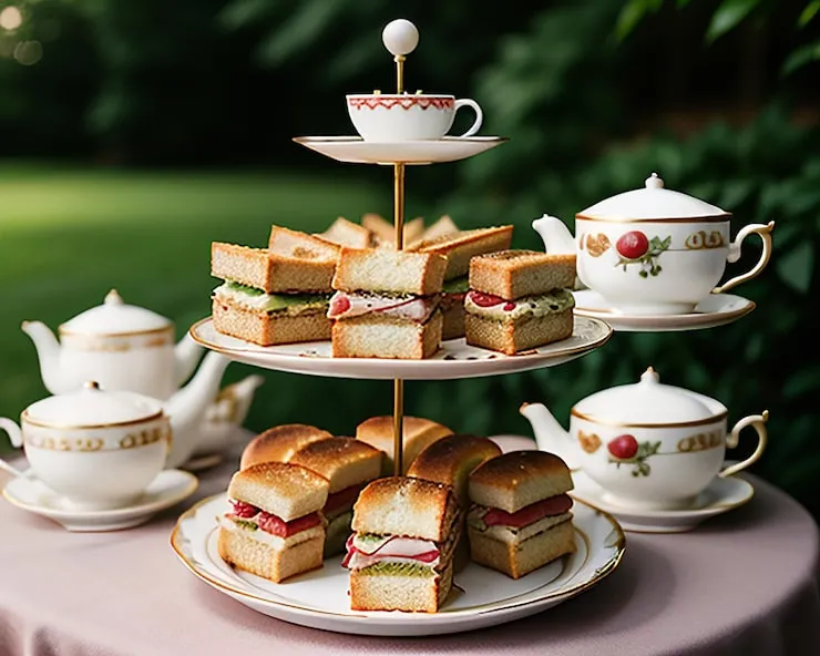 A World of Flavours Afternoon Tea Catered in Amsterdam