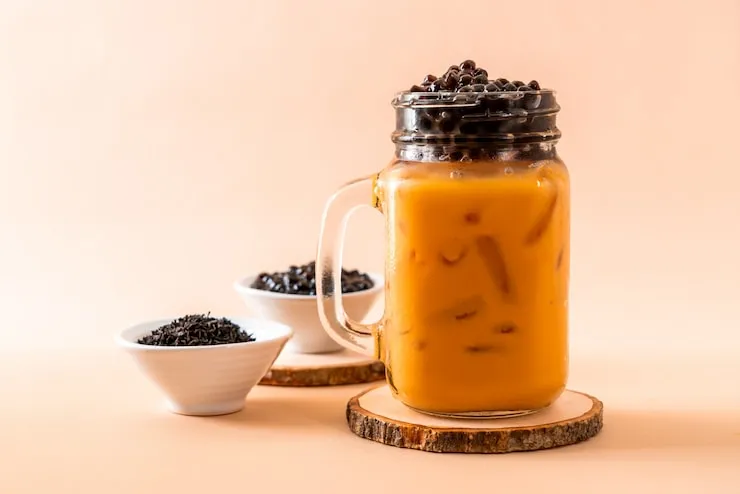 Orange Blossom Oolong Bubble Tea