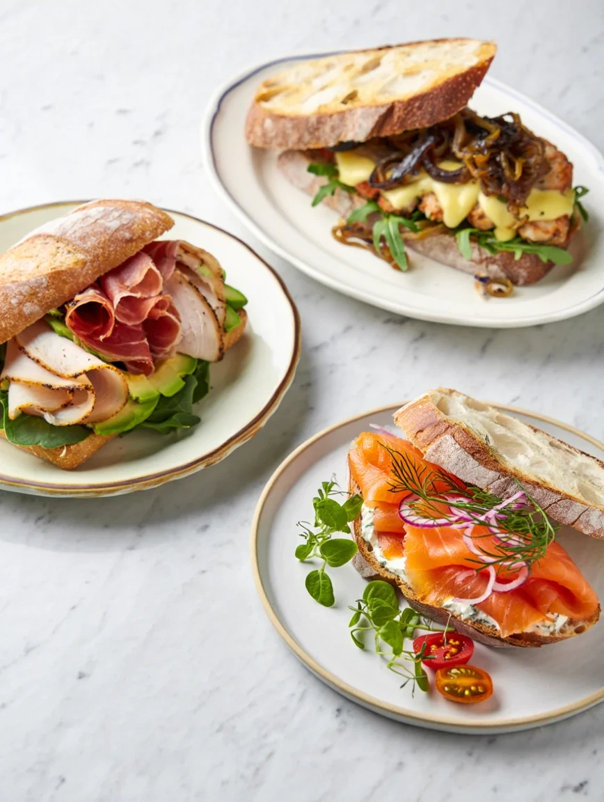 Salad Sandwich Varieties by us